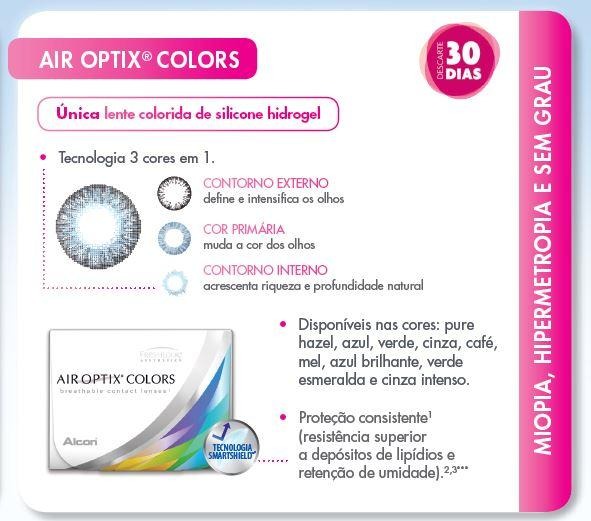 Air Optix Colors - Com Grau (pronta entrega) - New Vision Ótica em Natal RN